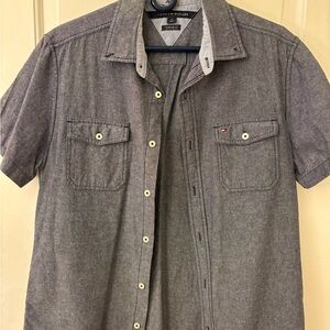 Tommy Hilfiger Mens Short Sleeve Shirt Size Medium